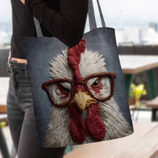 Funny Chicken Tote Bag